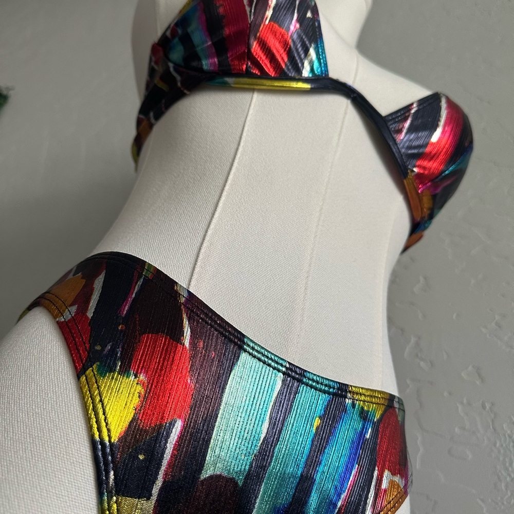 Colorful Abstract Bikini Set - Picture 3 of 8